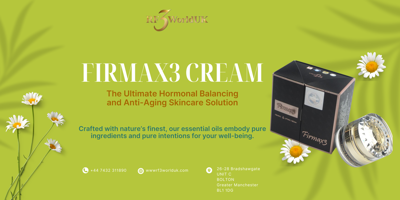 Firmax3 Cream: The Ultimate Hormonal Balancing and Anti-Aging Skincare Solution